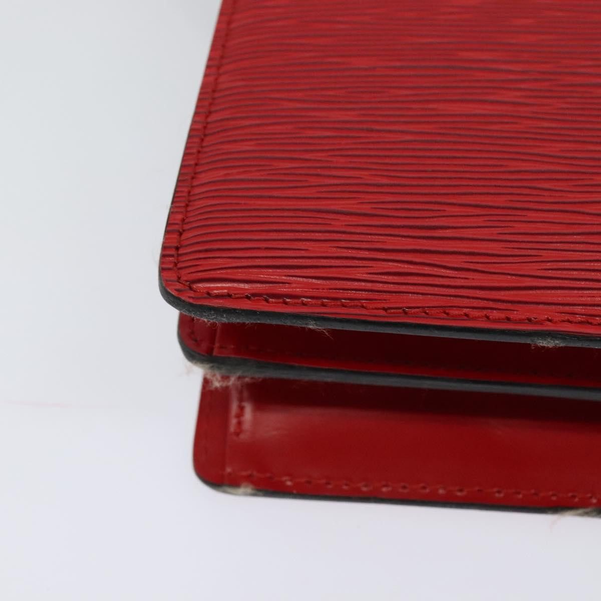 Louis Vuitton LOUIS VUITTON Epi Capuchin Shoulder Bag Red M52347 Size ONE SIZE - 15 Thumbnail