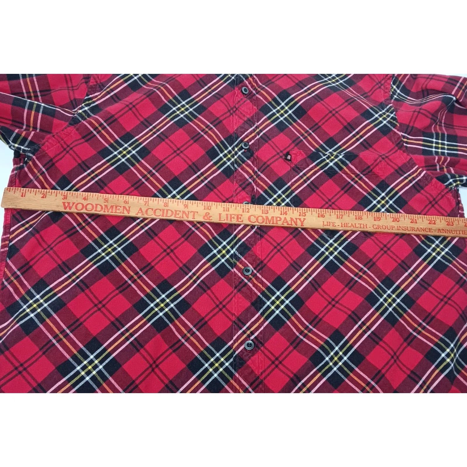 Polo Ralph Lauren VINTAGE Polo Ralph Lauren Shirt Large Red Plaid Button-Up Cotton Preppy Casual Mens Size US L / EU 52-54 / 3 - 5 Thumbnail