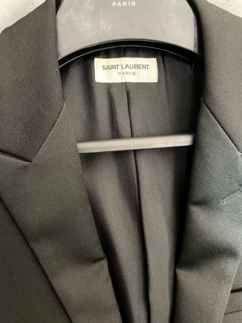 Saint Laurent Paris Saint Laurent Paris Black smoking jacket-2506 Size US M / EU 48-50 / 2 - 3 Thumbnail