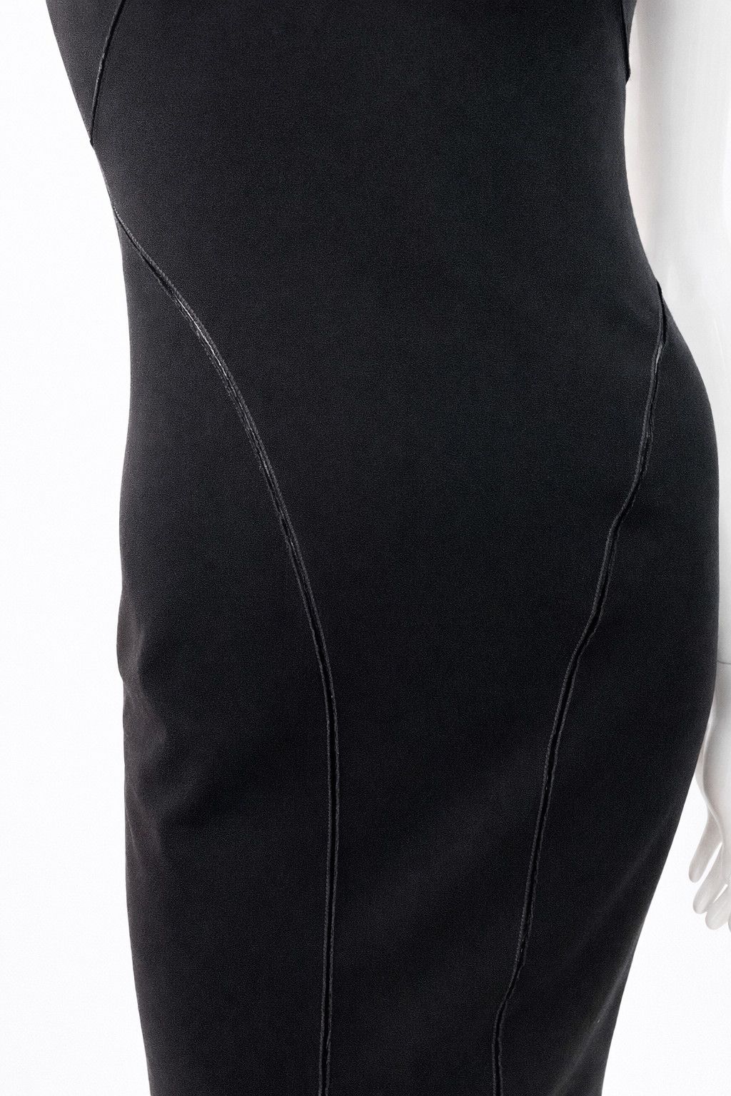plein sud Plein Sud Bodycon Padded Semi-Transparent Midi Dress Size S / US 4 / IT 40 - 8 Thumbnail