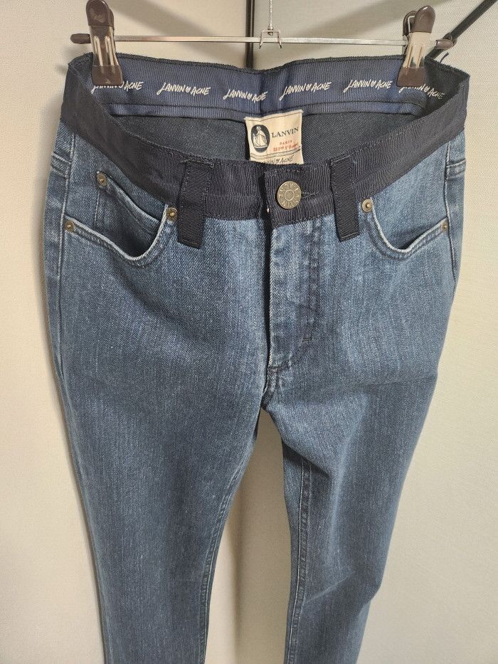 Lanvin Acne studio x lanvin 콜라보레이션 논워싱 데님 Size 27" / US 4 / IT 40 - 2 Thumbnail