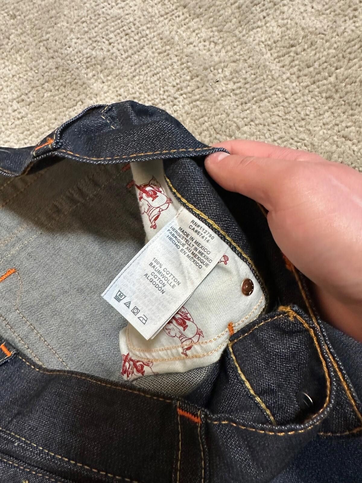 True Religion True Religion Jeans Mens 36 Blue Skinny Fit Size US 36 / EU 52 - 10 Thumbnail