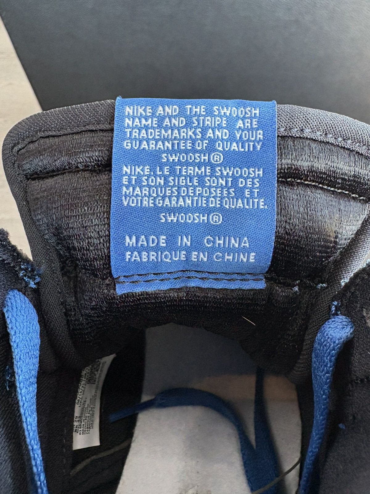 Jordan Brand Air Jordan 1 Retro High OG “Dark Marina Blue” **PRE-OWNED** Size US 11 / EU 44 - 6 Thumbnail