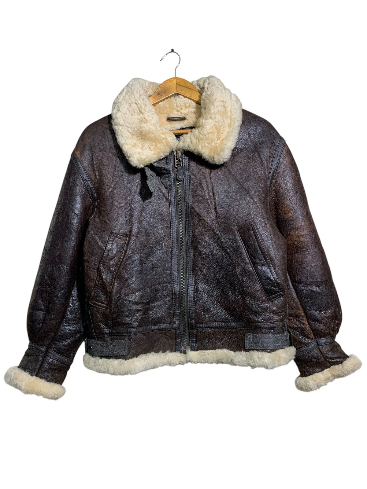 Other 🔥SHEEPSKIN COATS TYPE B3 LEATHER JACKETS Size US XS / EU 42 / 0 - 1 Thumbnail