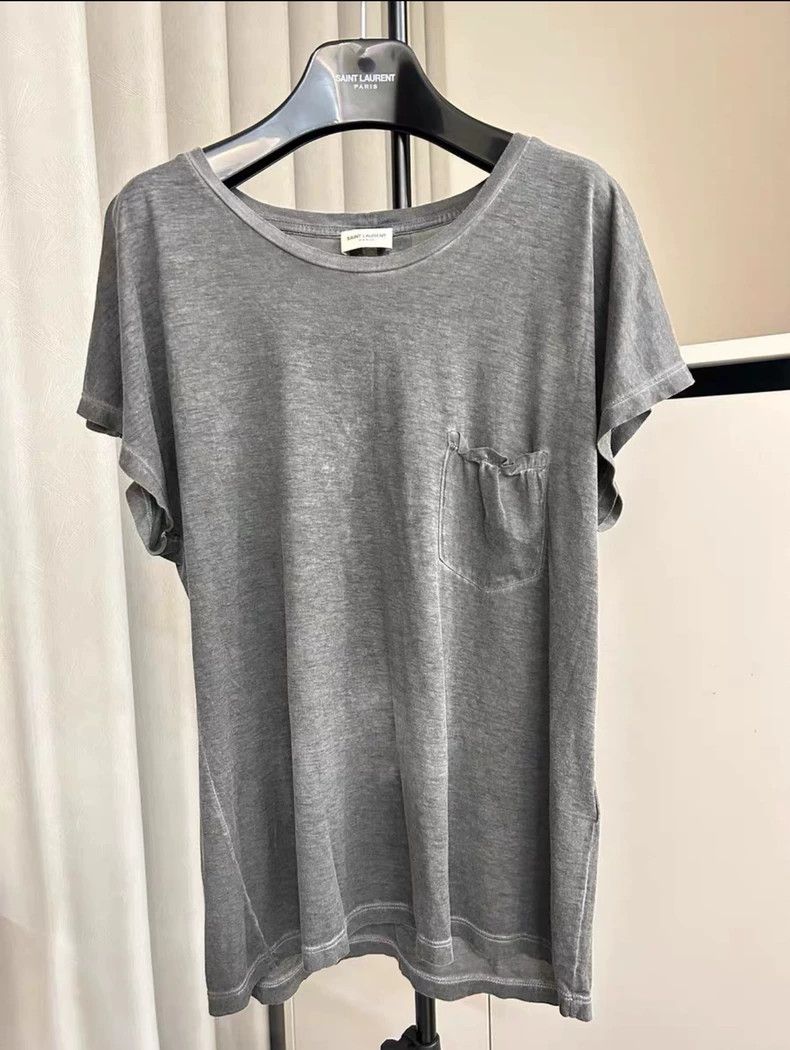 Saint Laurent Paris Saint laurent paris 13ss washed grey mulberry silk short sl Size US S / EU 44-46 / 1 - 1 Thumbnail