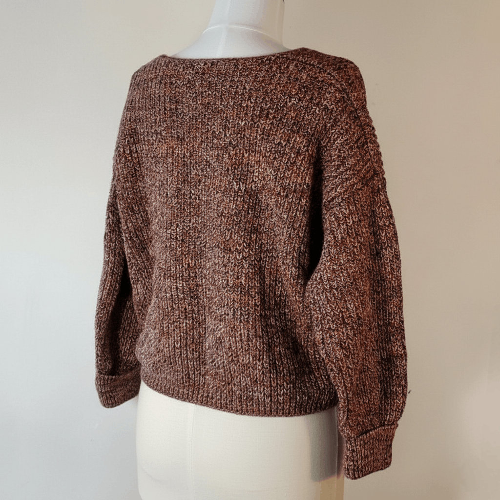 French Connection French Connection Size S/M Sweater Oversized Knit Cotton Size M / US 6-8 / IT 42-44 - 4 Thumbnail