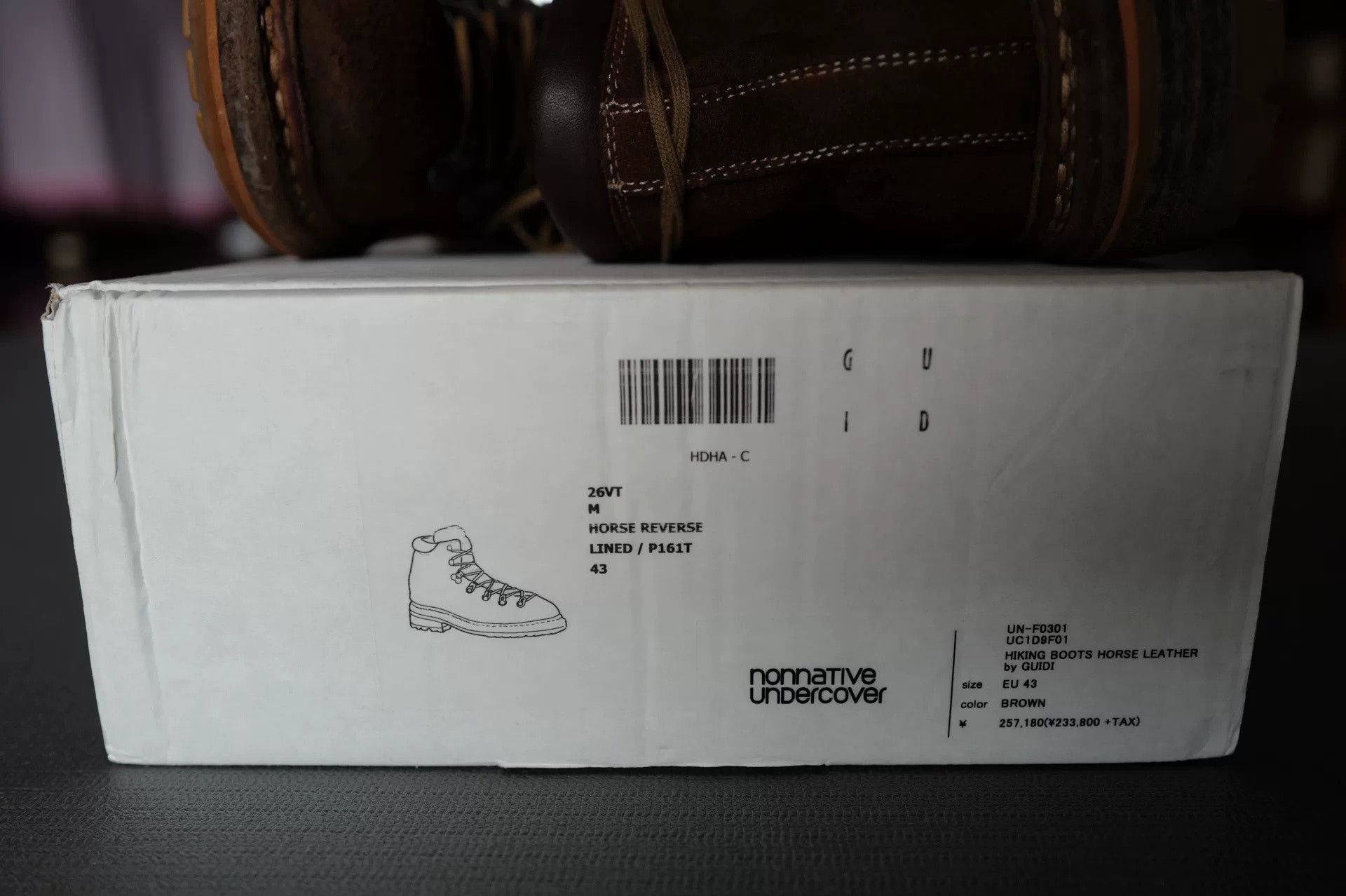 Guidi NONNATIVE x UNDERCOVER x GUIDI Horse Leather Boots Size US 5 / EU 37 - 7 Thumbnail