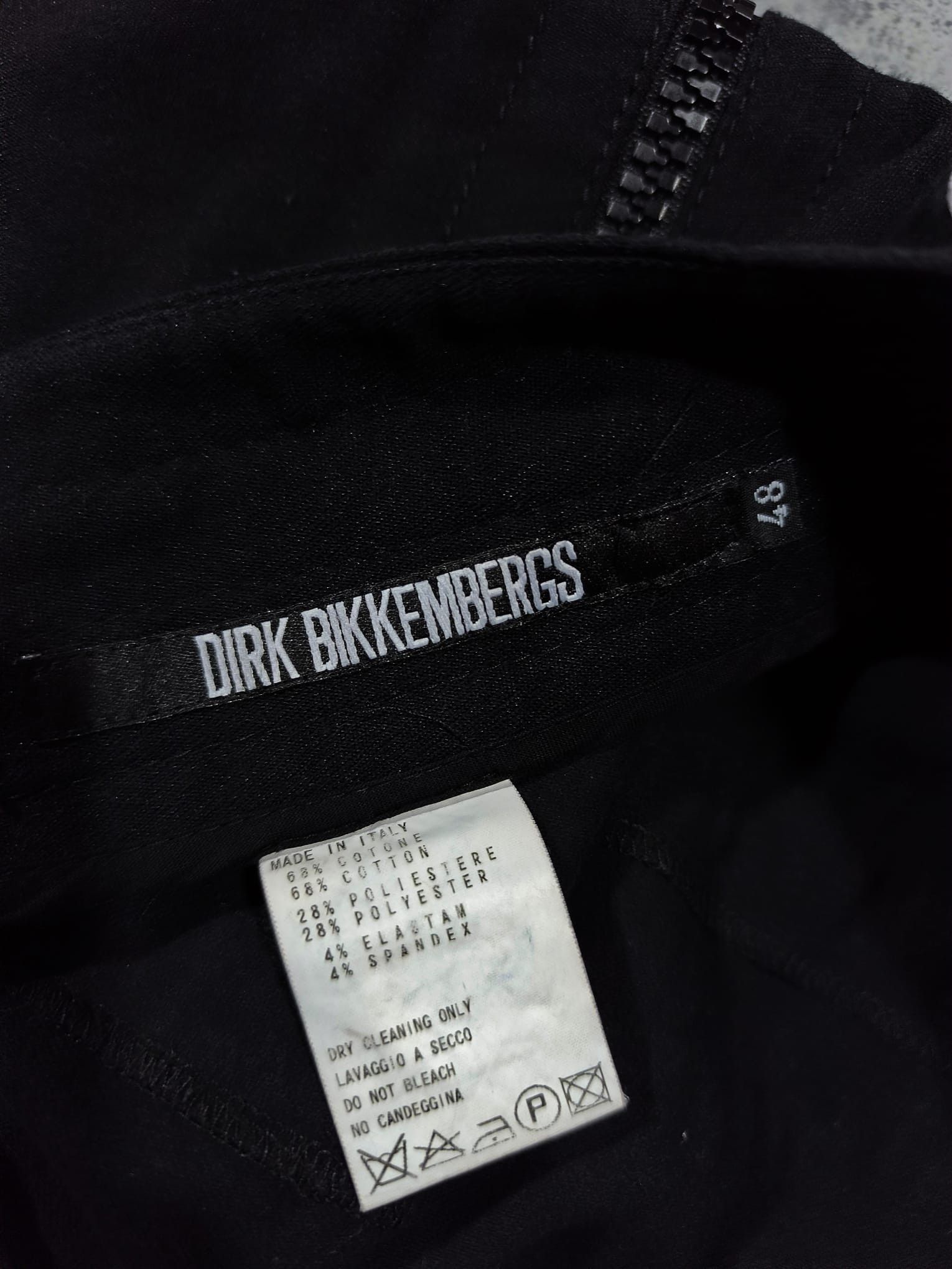 Dirk Bikkembergs ARCHIVE DIRK BIKKEMBERGS MULTIZIP AVANTGARDE PANTS Size 32" / US 10 / IT 46 - 9 Thumbnail