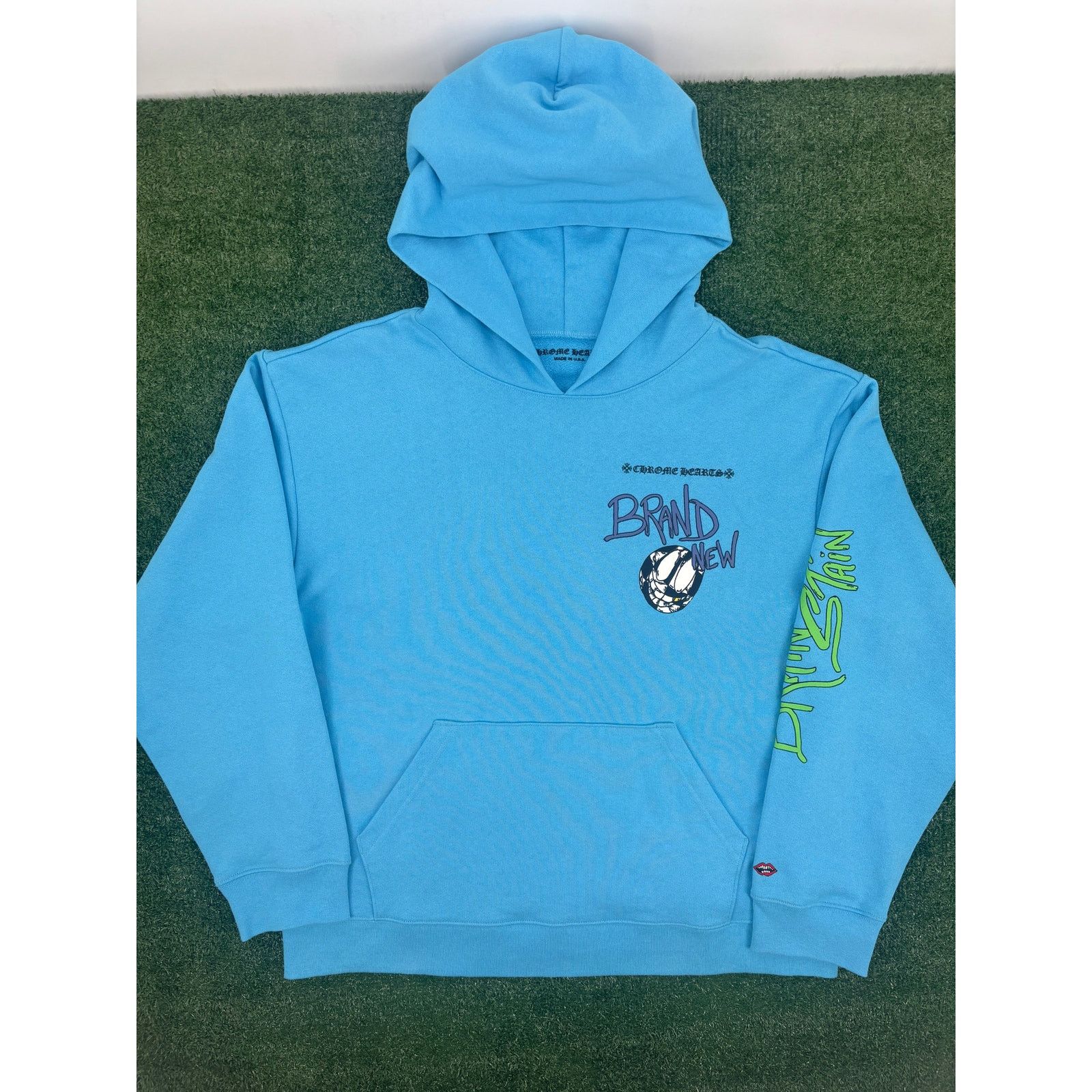Chrome Hearts Chrome Hearts Matty Boy Brain New Blue Hoodie Size XL Size US XL / EU 56 / 4 - 1 Thumbnail
