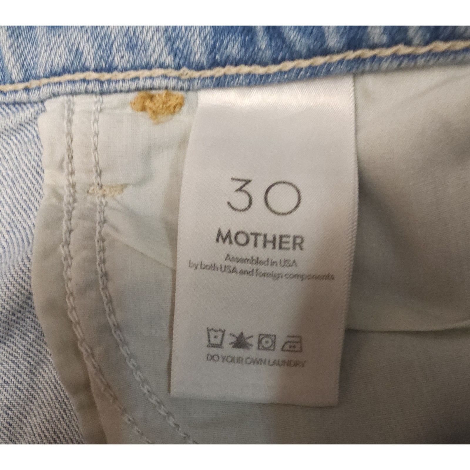 MOTHER Mother Superior The Hustler Ankle Fray Home On The Range Size 30" / US 8 / IT 44 - 8 Thumbnail