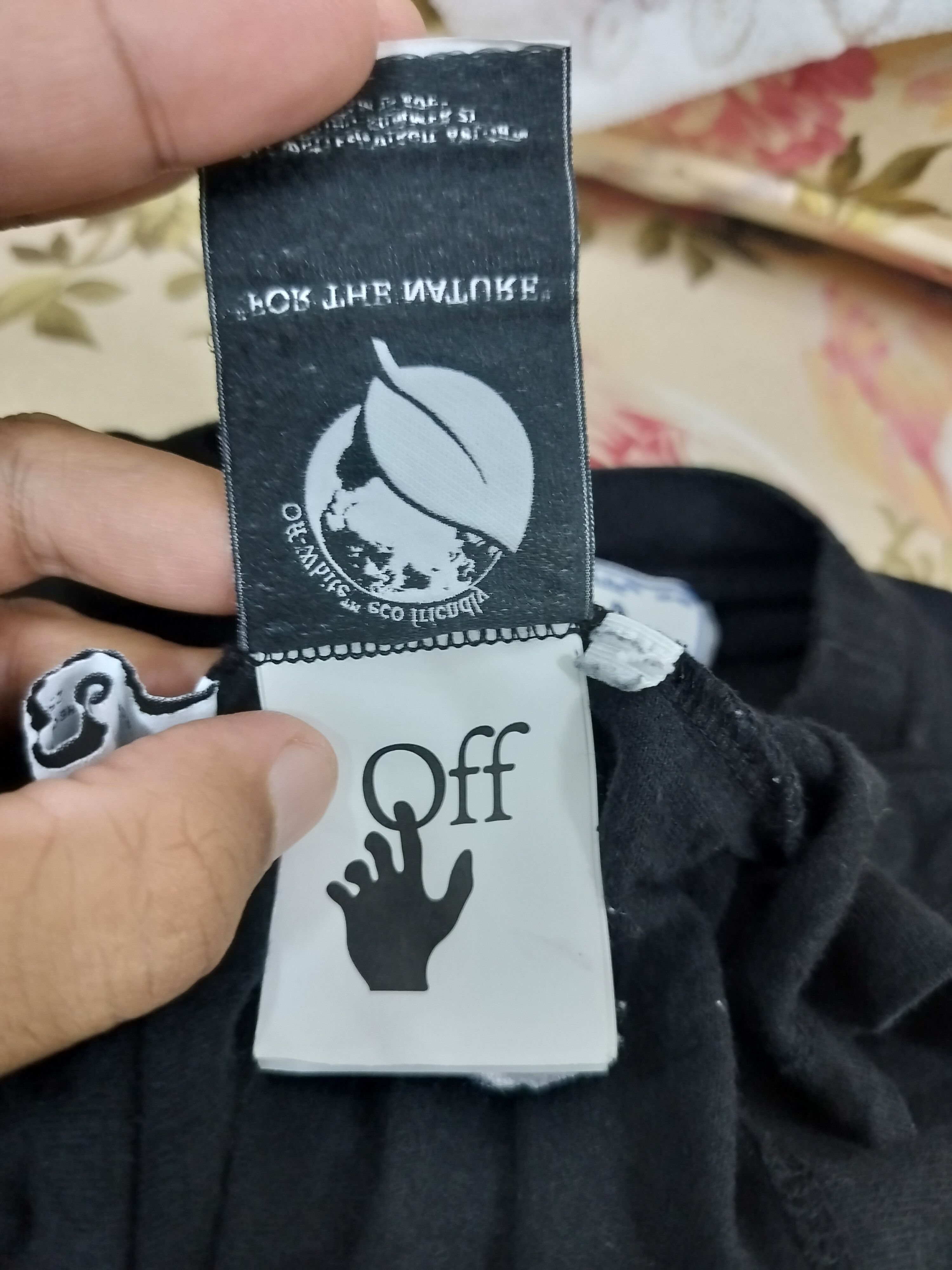 Off-White Off White Eco Friendly Spring Summer 21 Adam is Eve Size US L / EU 52-54 / 3 - 12 Thumbnail