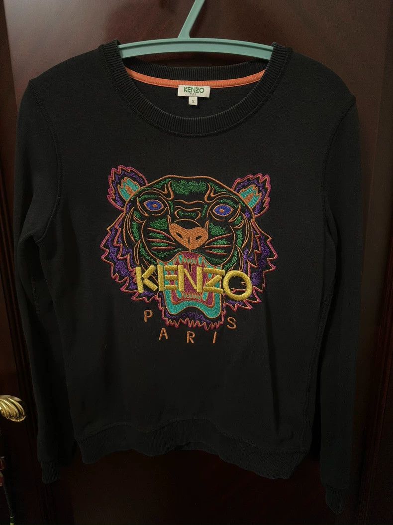Kenzo KENZO Tiger Head series hoodie Size US S / EU 44-46 / 1 - 1 Thumbnail