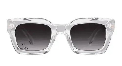 Other Vintage Oversized Transparent Sunglasses Size ONE SIZE - 2 Thumbnail