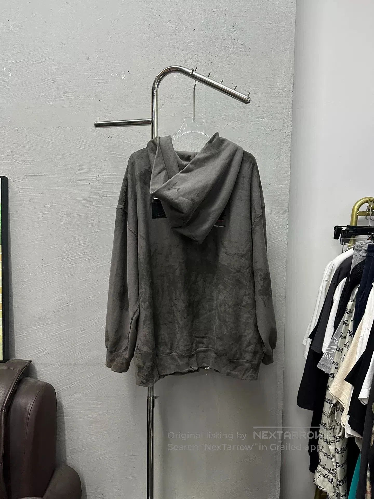 Balenciaga balenciaga tape hoodie with zipper. Size US M / EU 48-50 / 2 - 6 Thumbnail