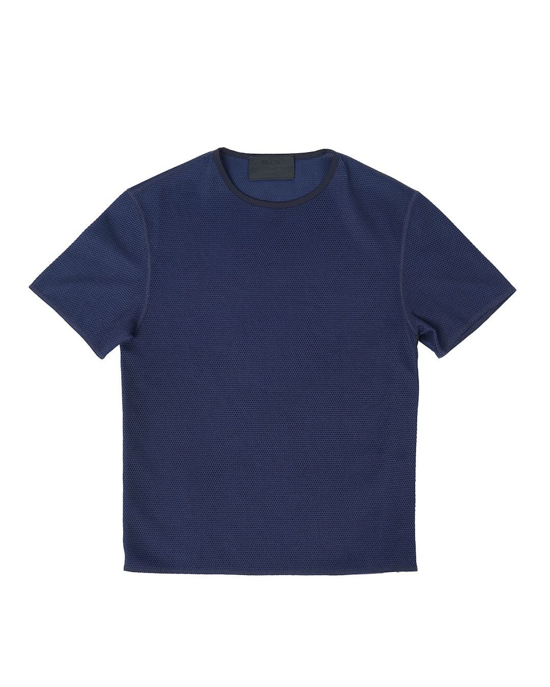 Prada Prada Mens S/S2000 Mesh Navy Top Size US M / EU 48-50 / 2 - 1 Thumbnail