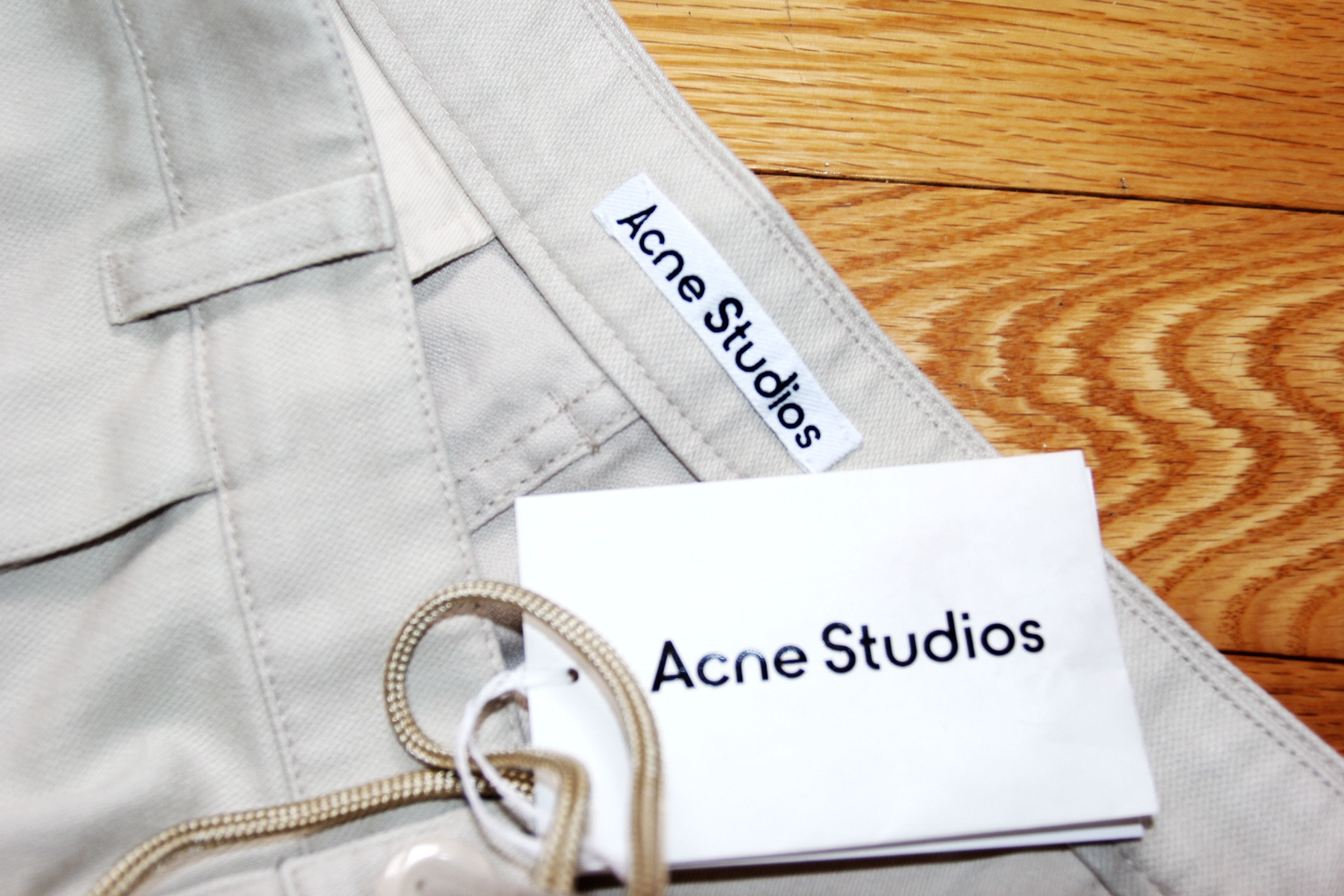 Acne Studios BNWT SS24 ACNE STUDIOS TWILL PANTS 50 Size US 34 / EU 50 - 8 Thumbnail