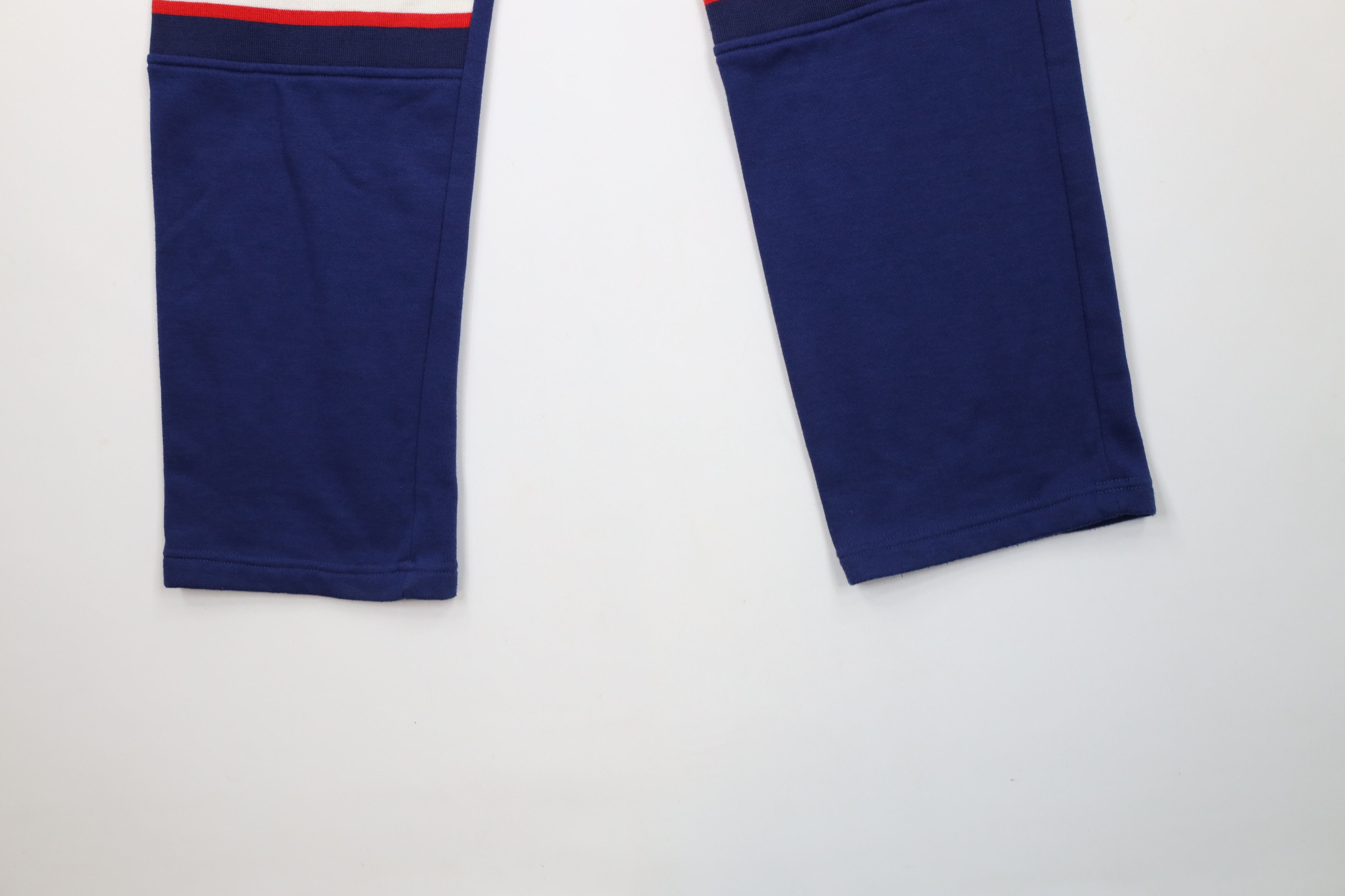 Vintage Vintage 70s Streetwear Striped Flared Sweatpants Pants Blue Size US 38 / EU 54 - 10 Thumbnail
