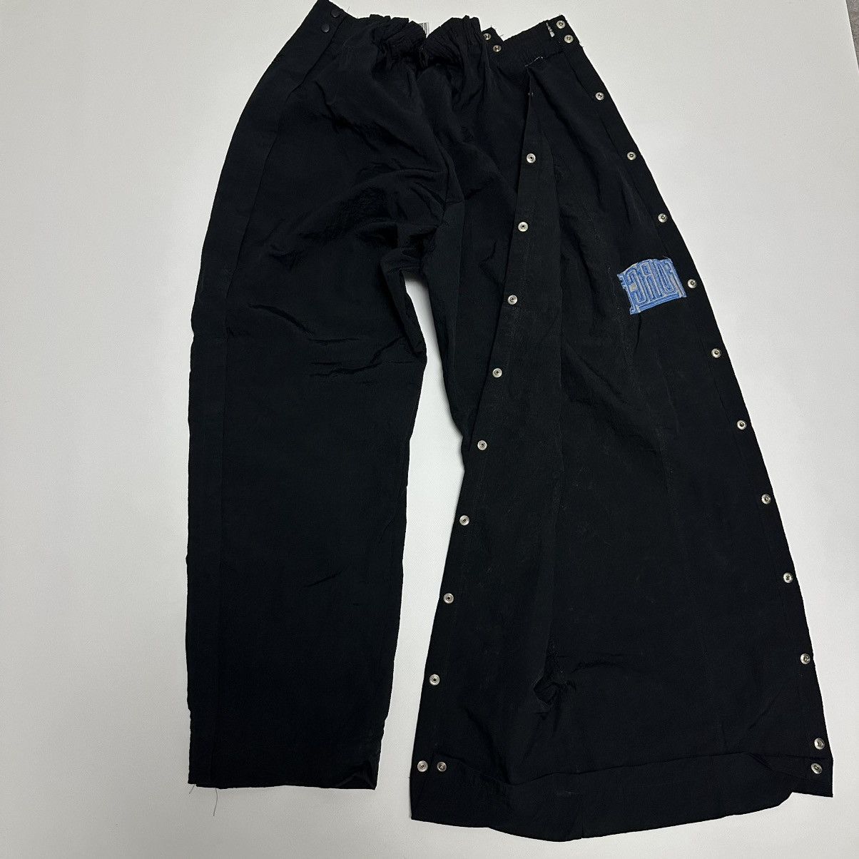 Nike Rare Nike Nylon Force vintage Pants 90s Y2K Drill baggy Size US 36 / EU 52 - 3 Thumbnail