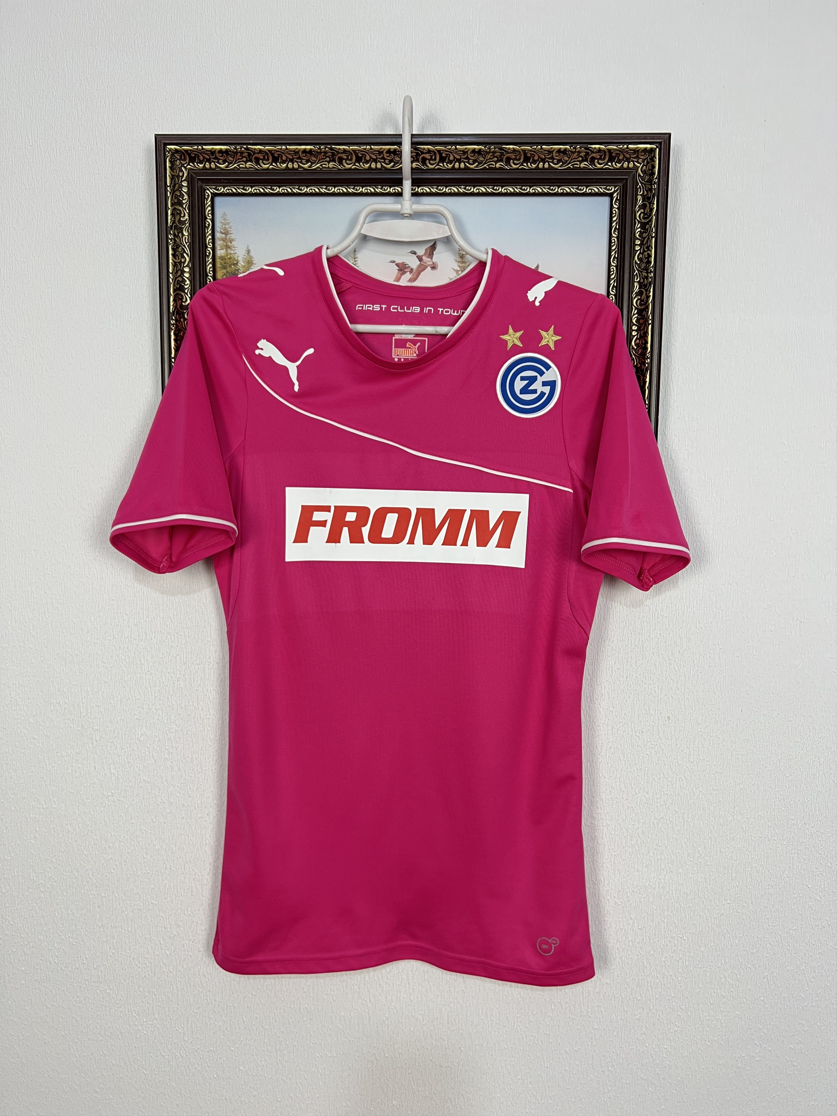 Puma Grasshoppers Away football shirt 2013 Soccer #5 Lang Puma Size US S / EU 44-46 / 1 - 1 Thumbnail