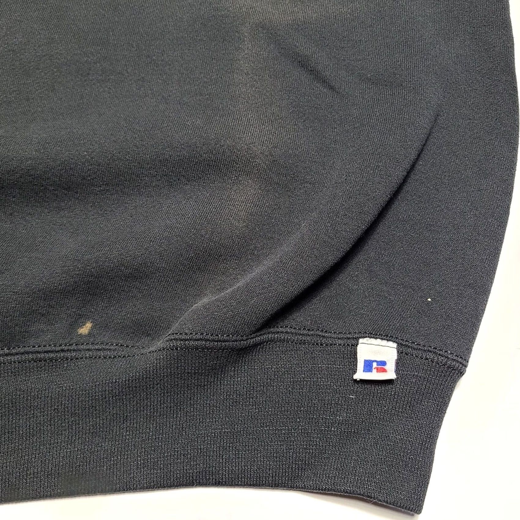 Russell Athletic VINTAGE Russell Athletic Atlanta Falcons Sweatshirt 2XL Black Mens Crew Neck Pullover Sweatshirt Sun Faded Size US XXL / EU 58 / 5 - 3 Thumbnail