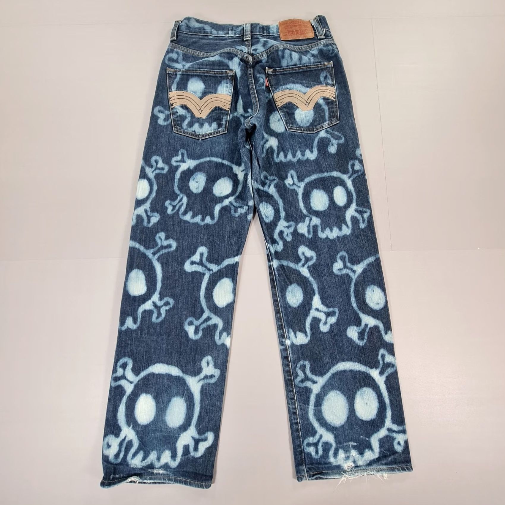 Levi's Levi's 559 Jeans Blue W30 L31 Relaxed Straight Skull Denim Mens Jeans Size US 30 / EU 46 - 7 Thumbnail