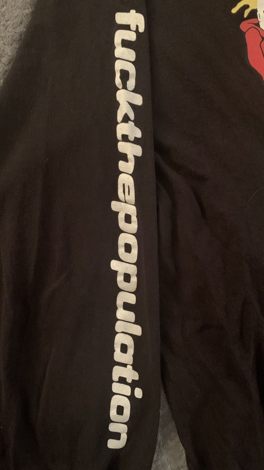 Fuck The Population FTP FuckThePopulation LS Tee (Black) (L) Size US L / EU 52-54 / 3 - 6 Thumbnail