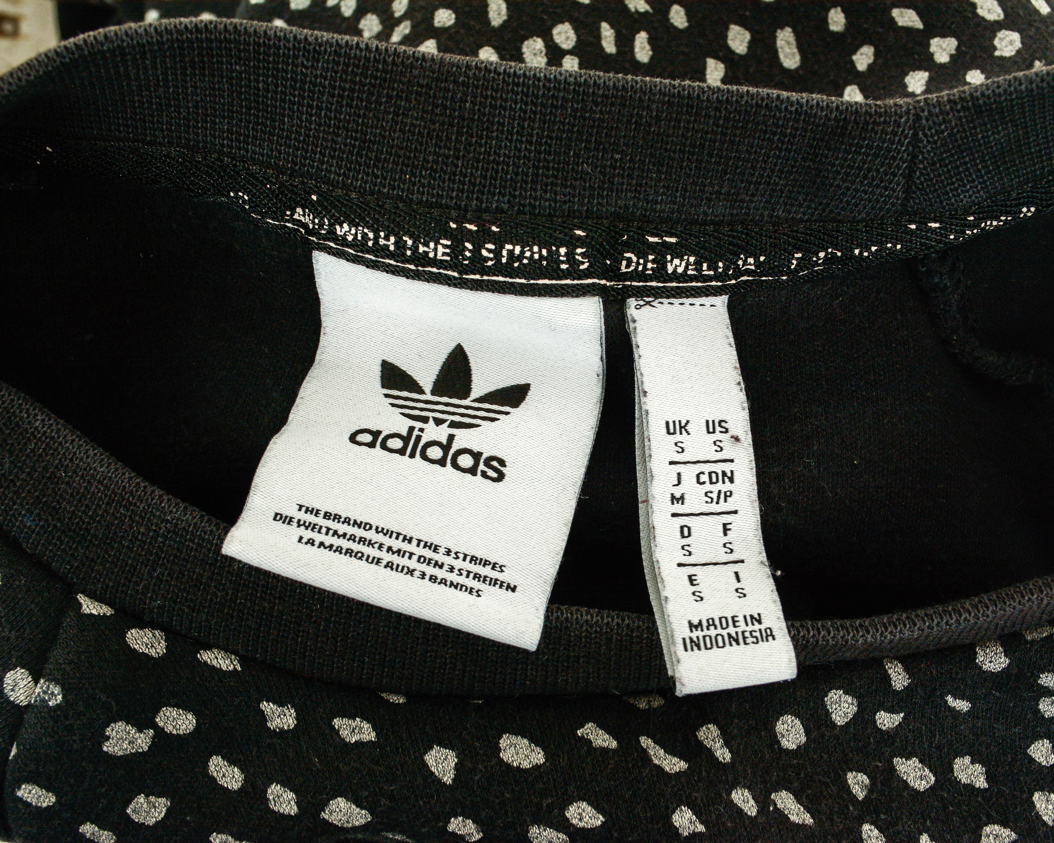 Adidas Dotted Mens UK S US Jumper Pullover Sweatshirt Crew Neck Size US S / EU 44-46 / 1 - 5 Thumbnail
