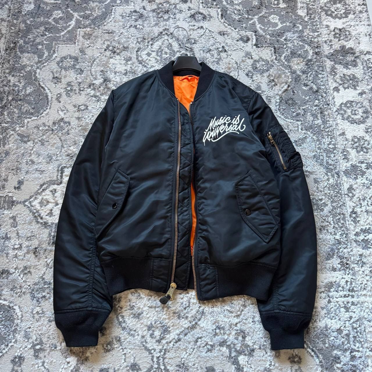 Alpha Industries Alpha Industries Graffiti Reversible MA 1 Bomber Jacket Size US M / EU 48-50 / 2 - 3 Thumbnail