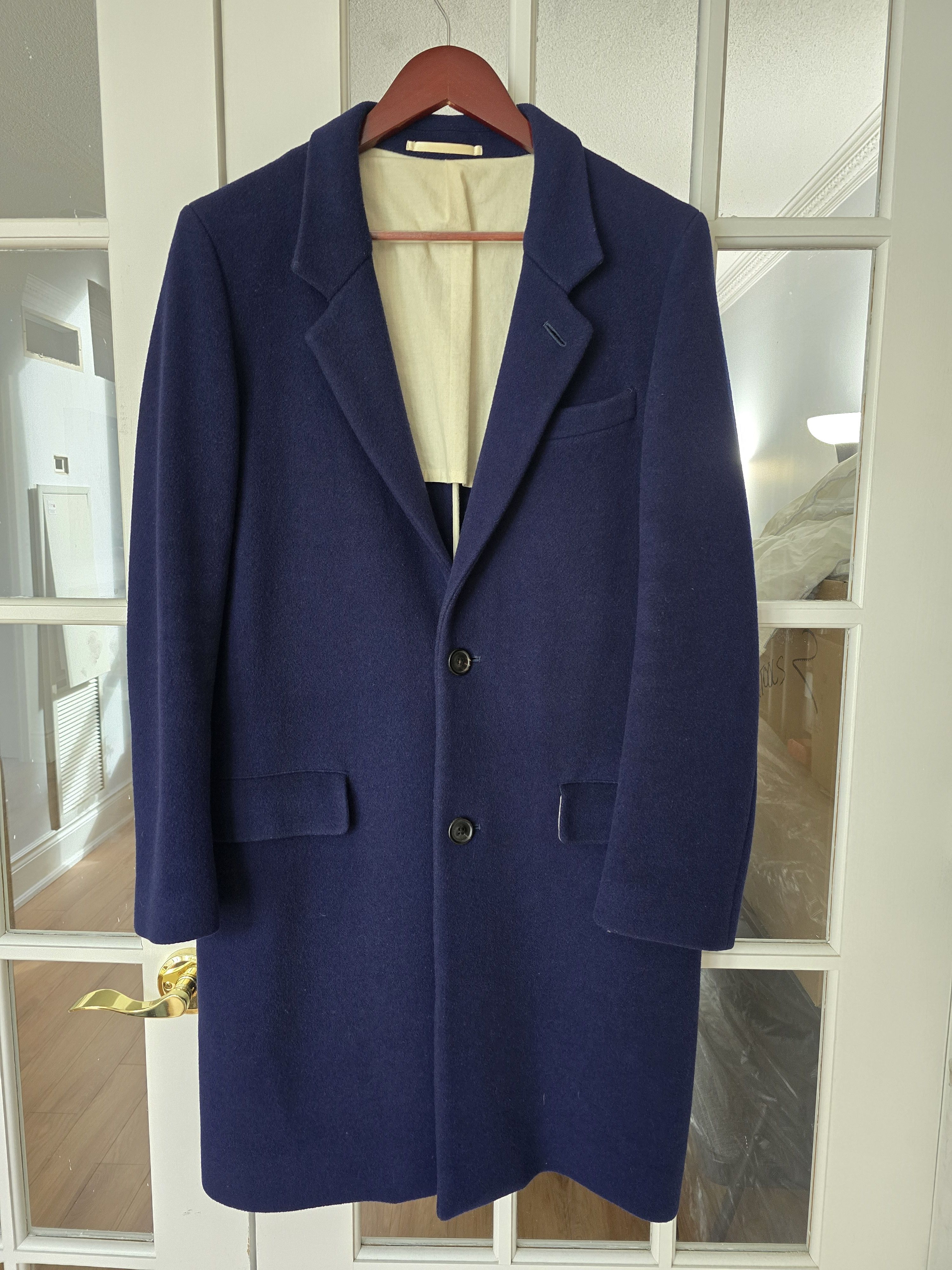 Unused Japanese Wool Long Coat | Grailed