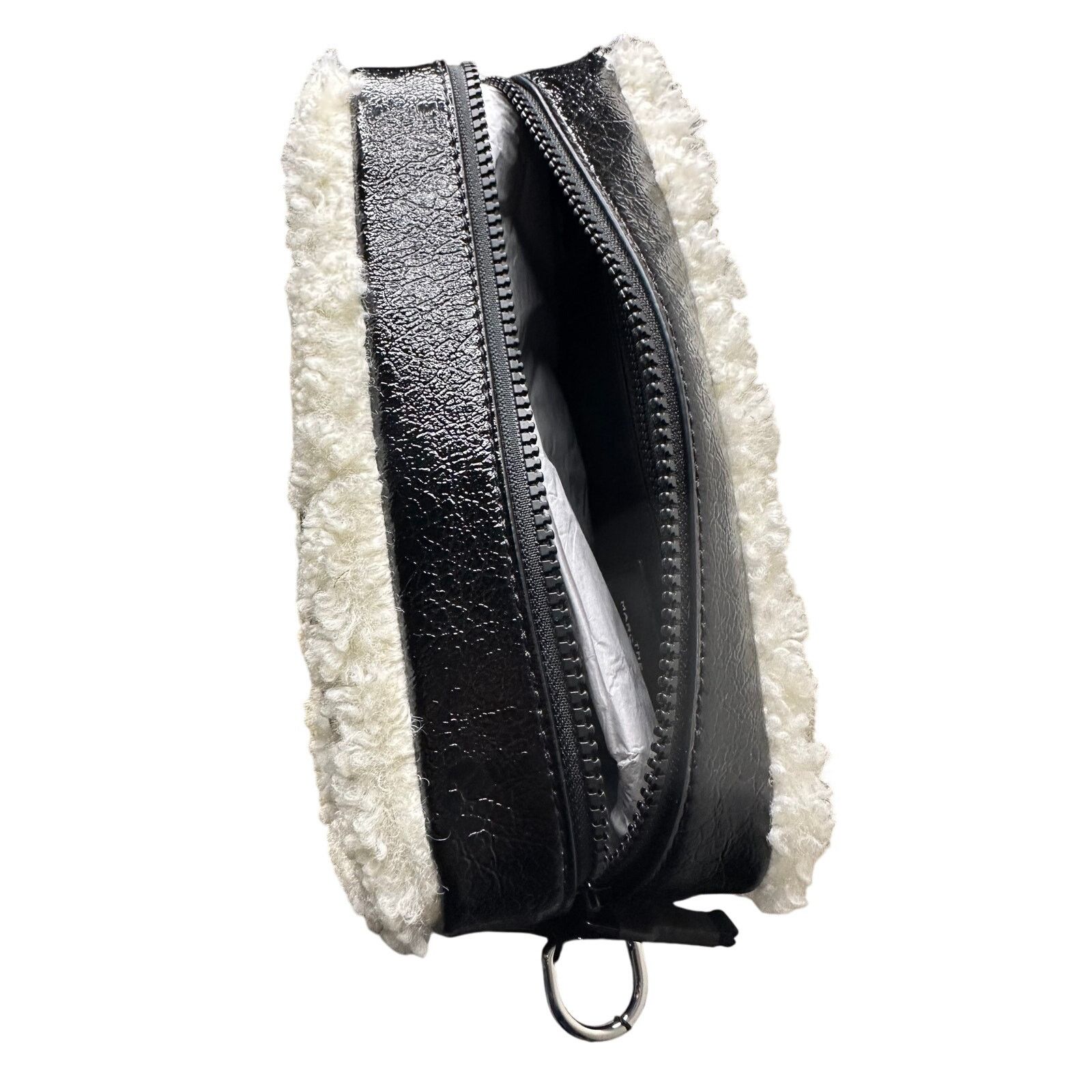 Marc Jacobs Marc Jacobs Shiny Calfskin Faux Shearling Camera Bag Size ONE SIZE - 6 Thumbnail