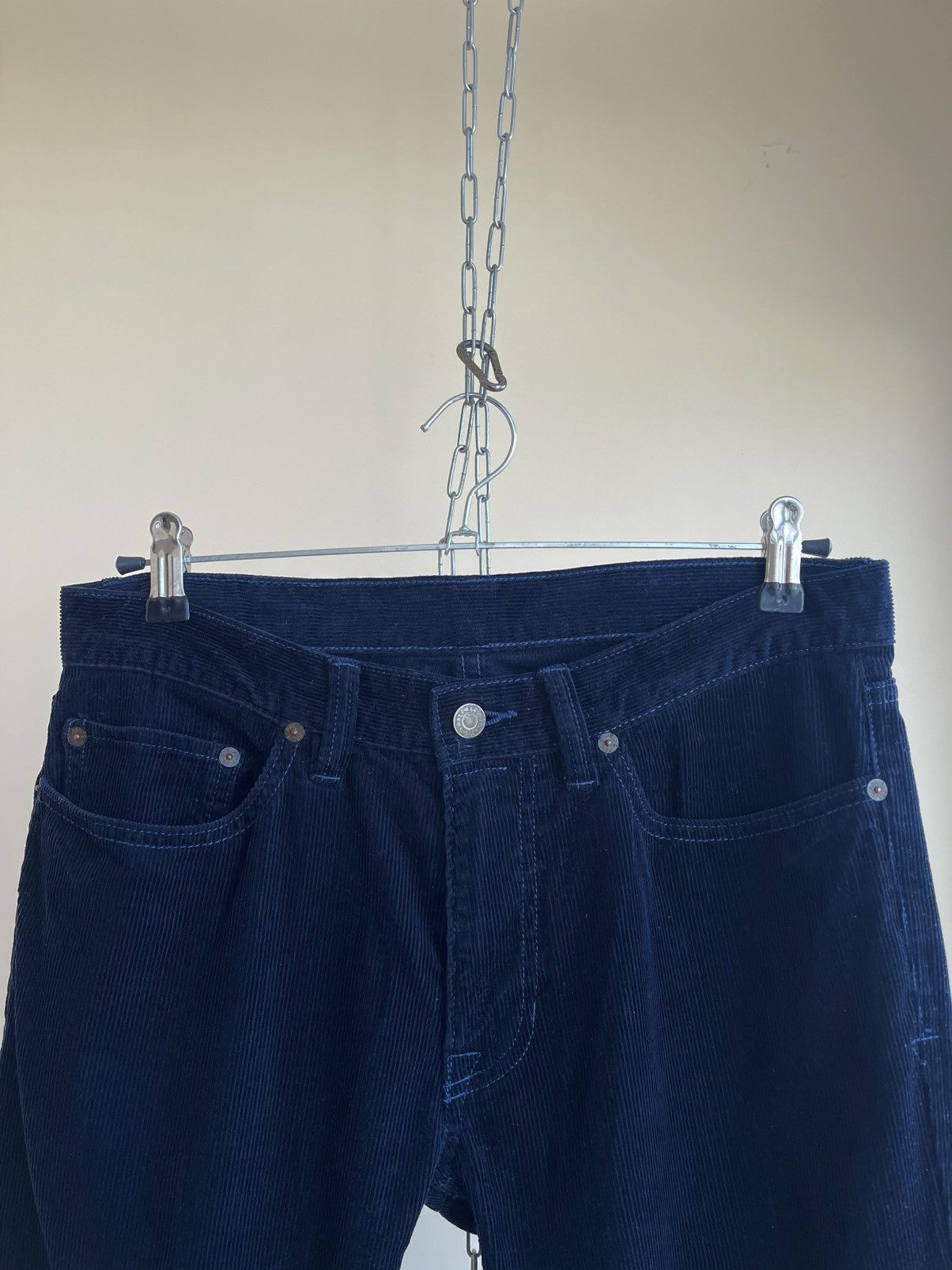 Polo Ralph Lauren PRL 381 Slim Straight Fit Corduroy 5 Pocket Jeans Pants Size US 30 / EU 46 - 3 Thumbnail