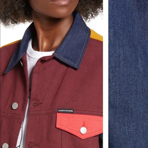 Calvin Klein Ukulele Patch Denim Jacket