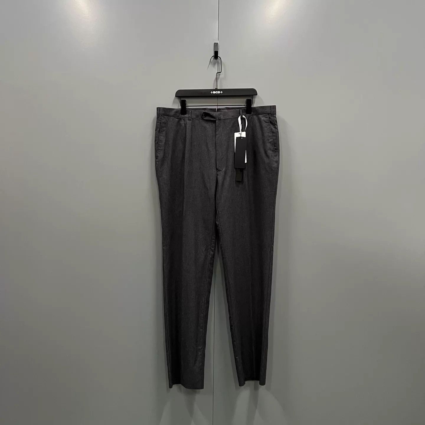Ermenegildo Zegna Zegna Dark Gray Trousers 58 New Size US 42 / EU 58 - 1 Thumbnail