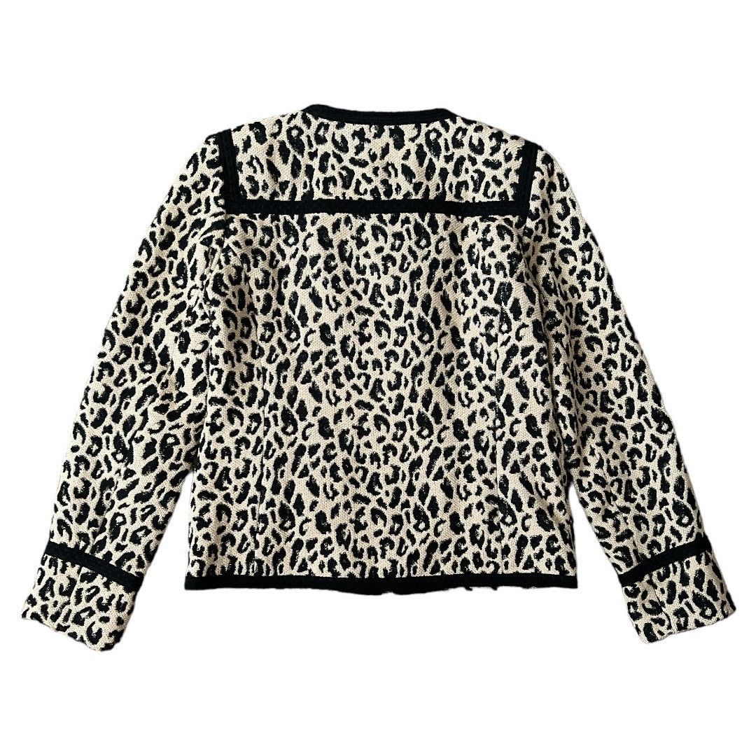 Nanette Lepore NANETTE LEPORE Leopard-Print Sheath Dress Jacket Set, US0 Size XS / US 0-2 / IT 36-38 - 9 Thumbnail