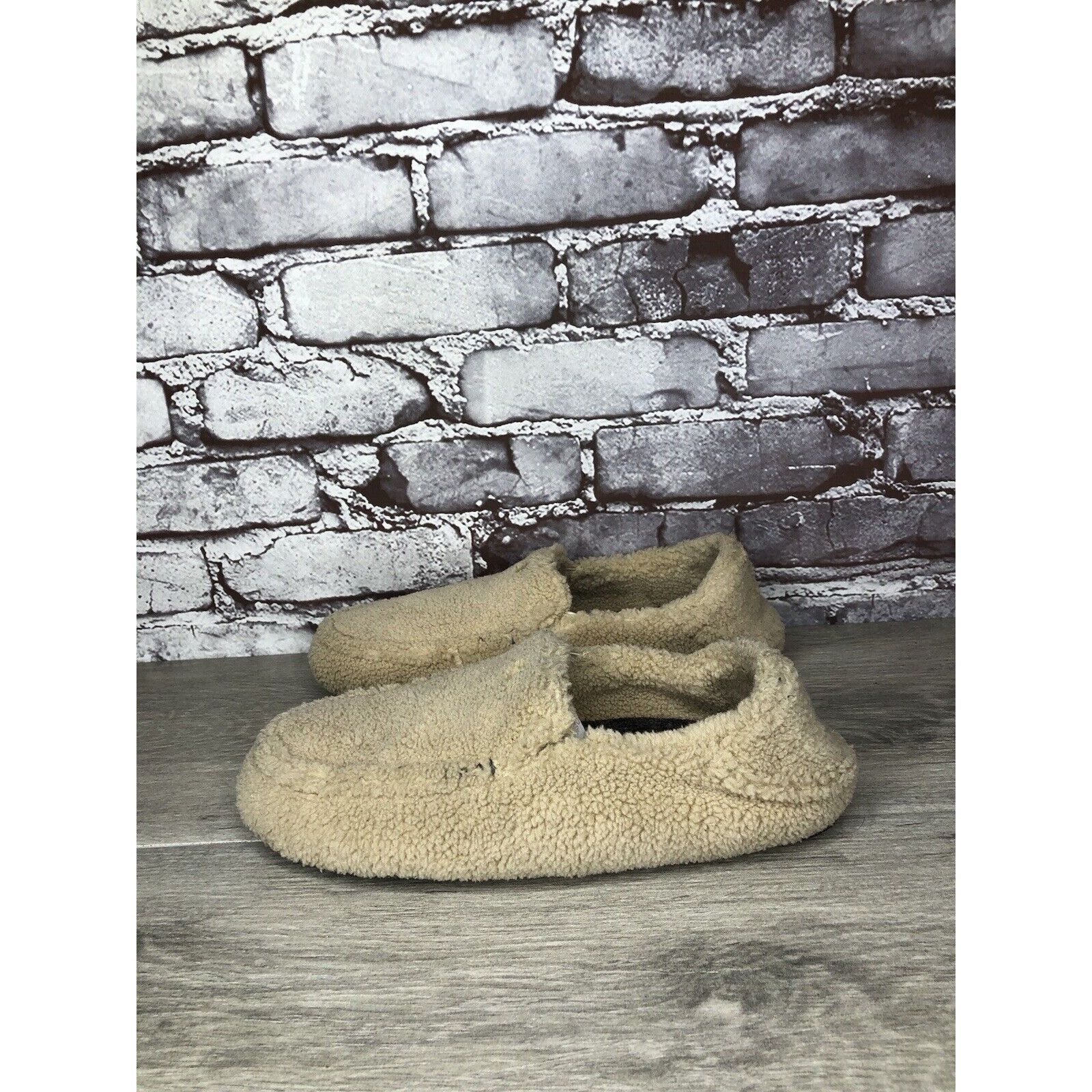 Olukai OLUKAI Nohea Heu Tan Sandbar Faux Fur Slippers Loafers Shoes Size US 8 / IT 38 - 8 Thumbnail