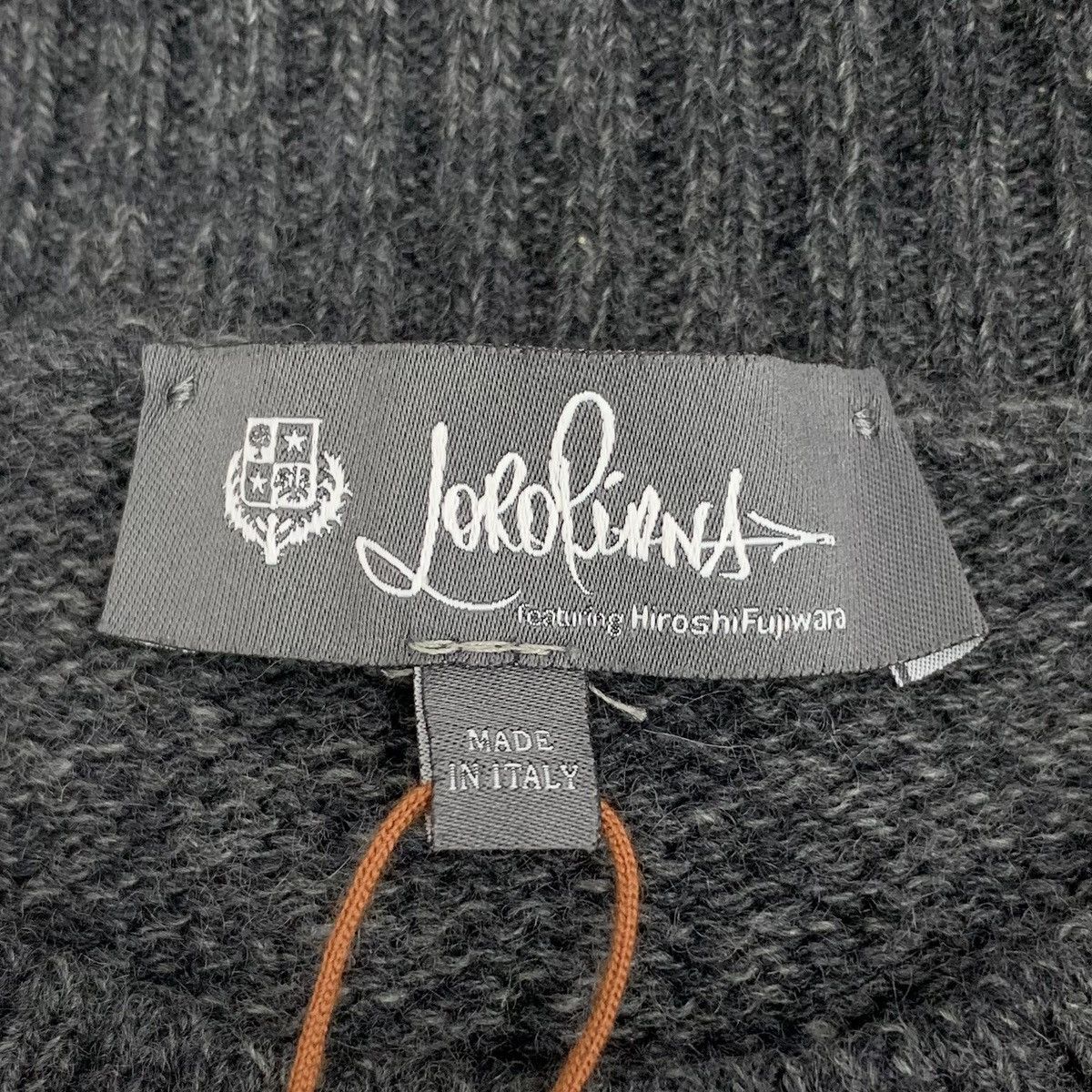 Loro Piana Loro Piana Charcoal Cashmere Long Sleeve Knit Dress K26WX Size L / US 10 / IT 46 - 6 Thumbnail