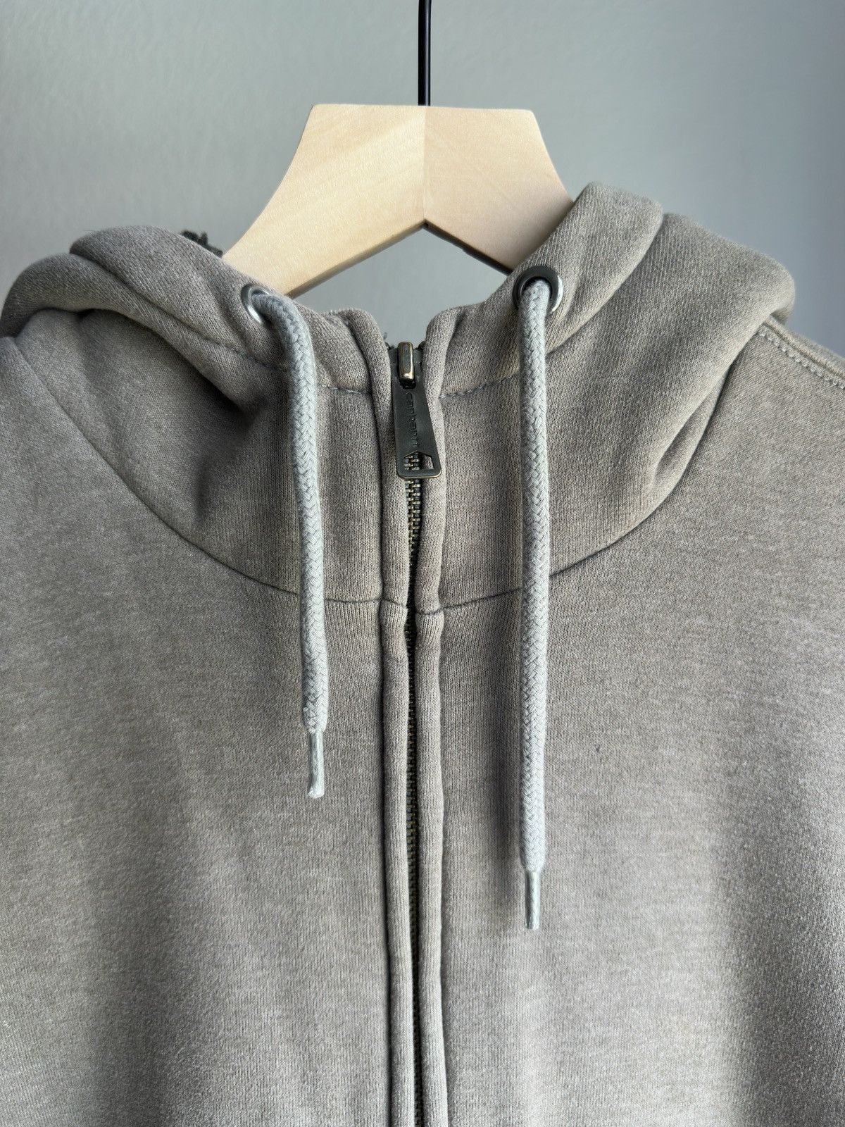 Carhartt Vintage Carhartt Insulated Sherpa Lined Zip Up Hoodie Grey Size US L / EU 52-54 / 3 - 5 Thumbnail