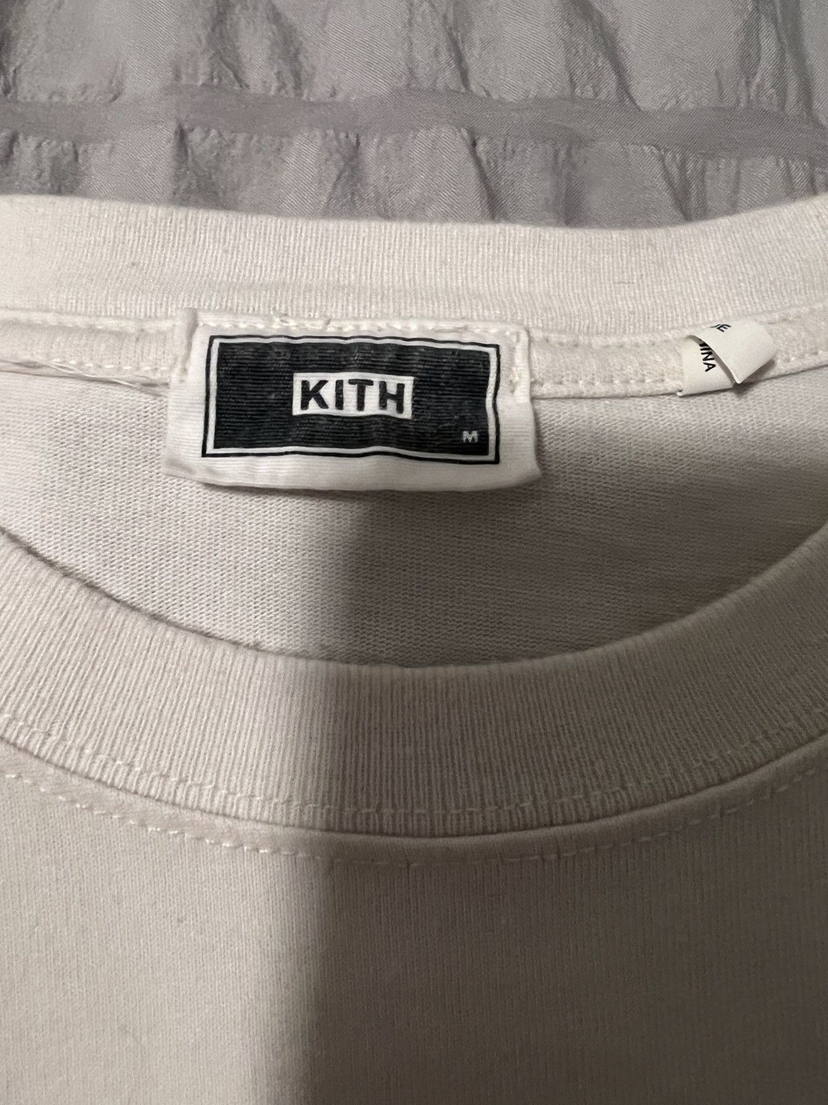 Kith Kith Floral Serif Tee - Turtledove - Size Medium Size US M / EU 48-50 / 2 - 3 Thumbnail