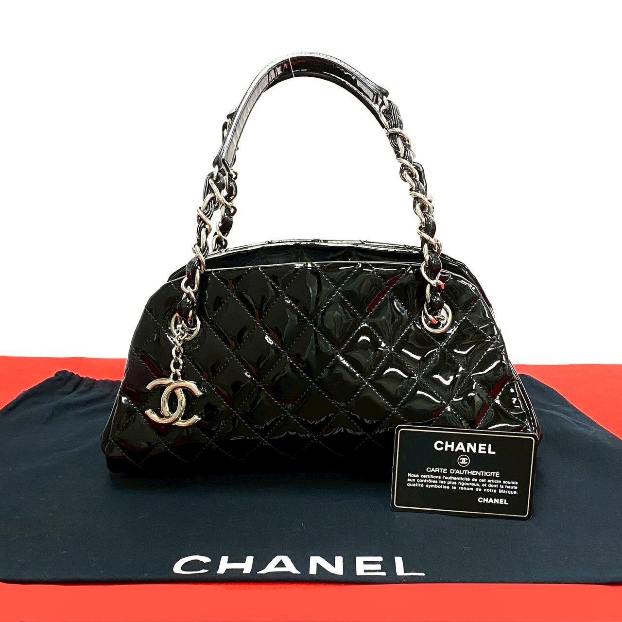 Chanel Chanel Handbag Black Leather Size ONE SIZE - 1 Thumbnail