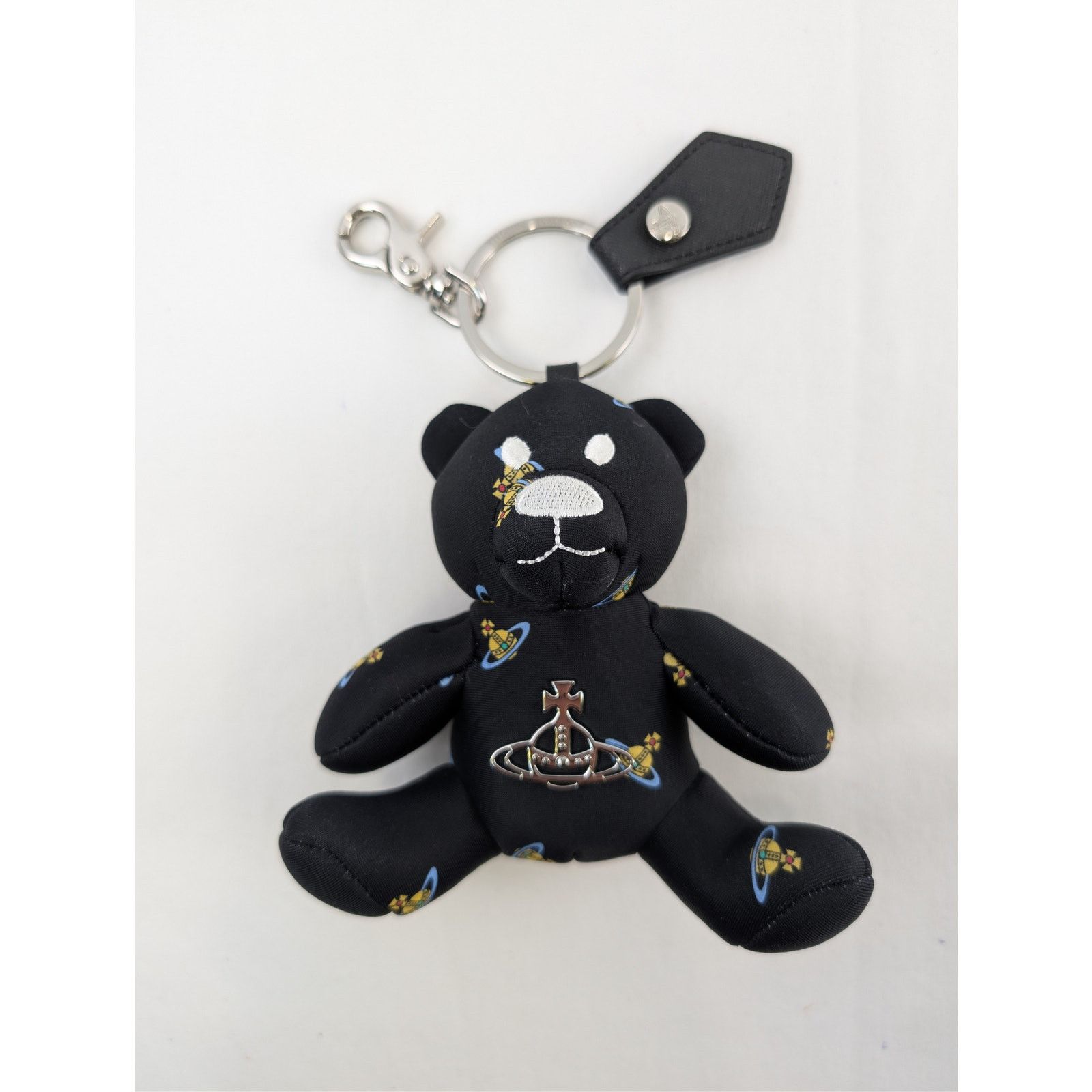 Vivienne Westwood o1rshd1 Size: OS / Teddy Bear Keyring / Bag Charm in Black Size ONE SIZE - 1 Thumbnail