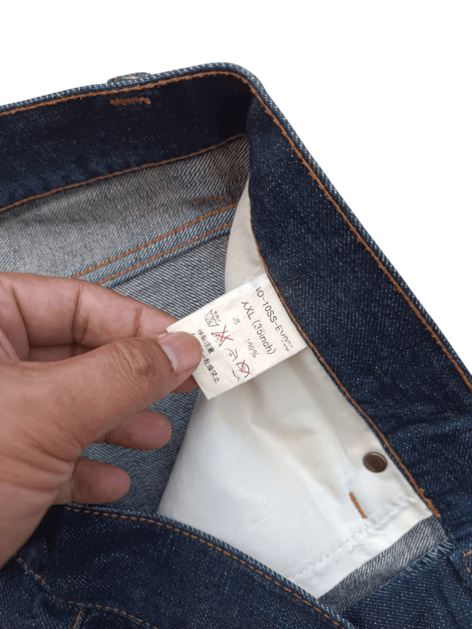 Japanese Brand FLARED💥GENNARO TWISTED LEG DENIM PANT Size US 34 / EU 50 - 5 Thumbnail