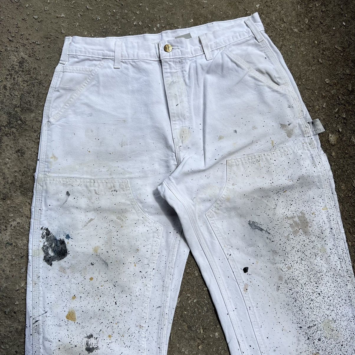 Carhartt × Vintage Carhartt USA Double Knee Carpenter Pants Size US 34 / EU 50 - 2 Thumbnail