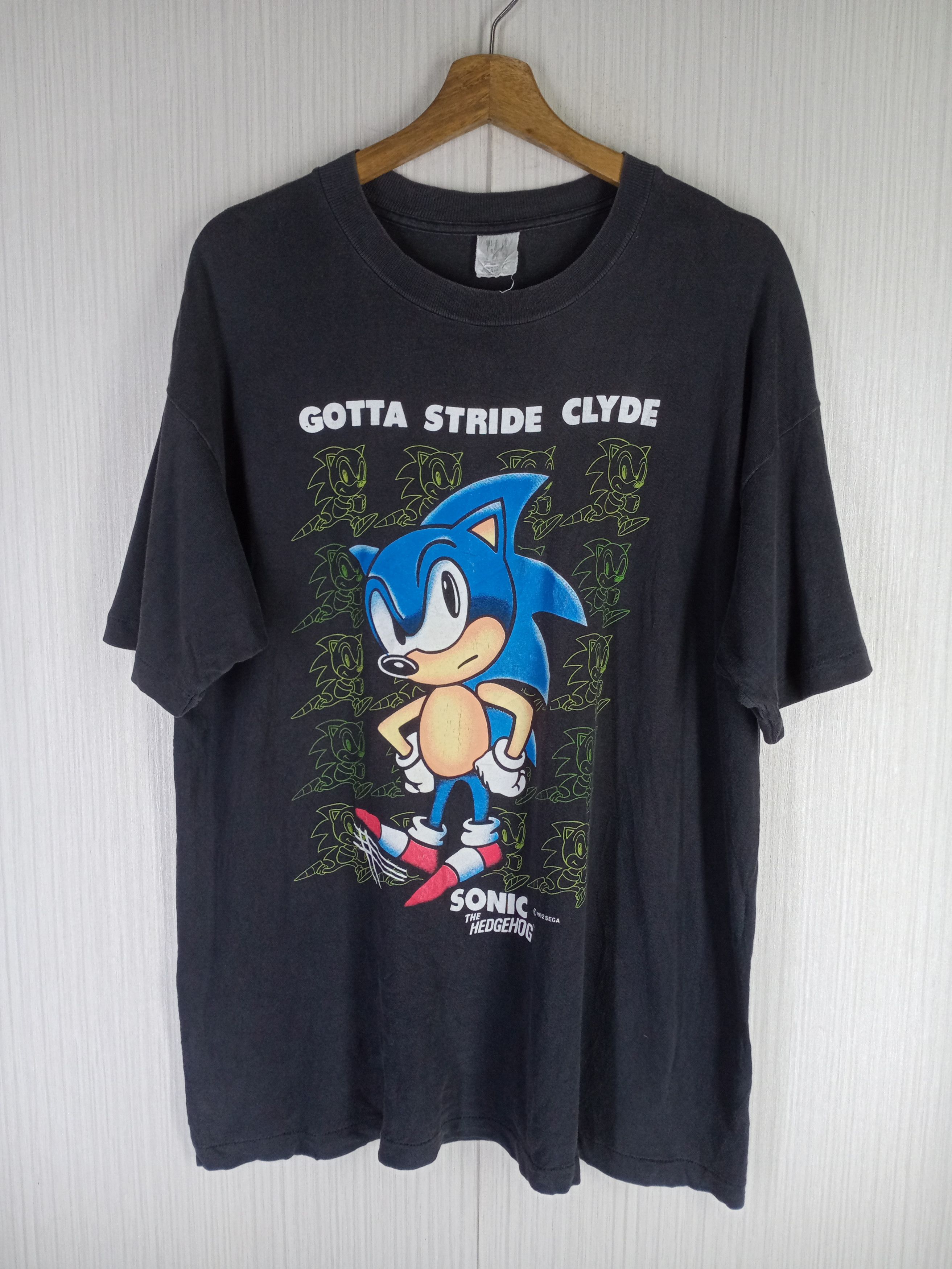 Vintage Very Rare Vintage 1992 Sonic The Hedgehog Tshirt Size US L / EU 52-54 / 3 - 1 Thumbnail
