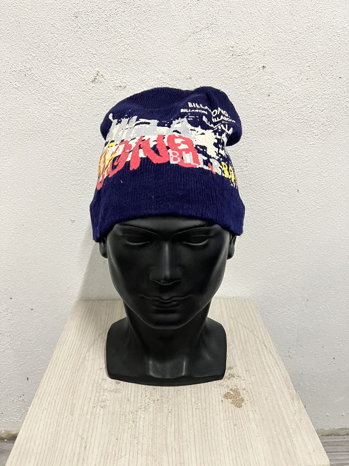 Billabong × Vintage Vintage Billabong Beanie Hat Size ONE SIZE - 2 Thumbnail