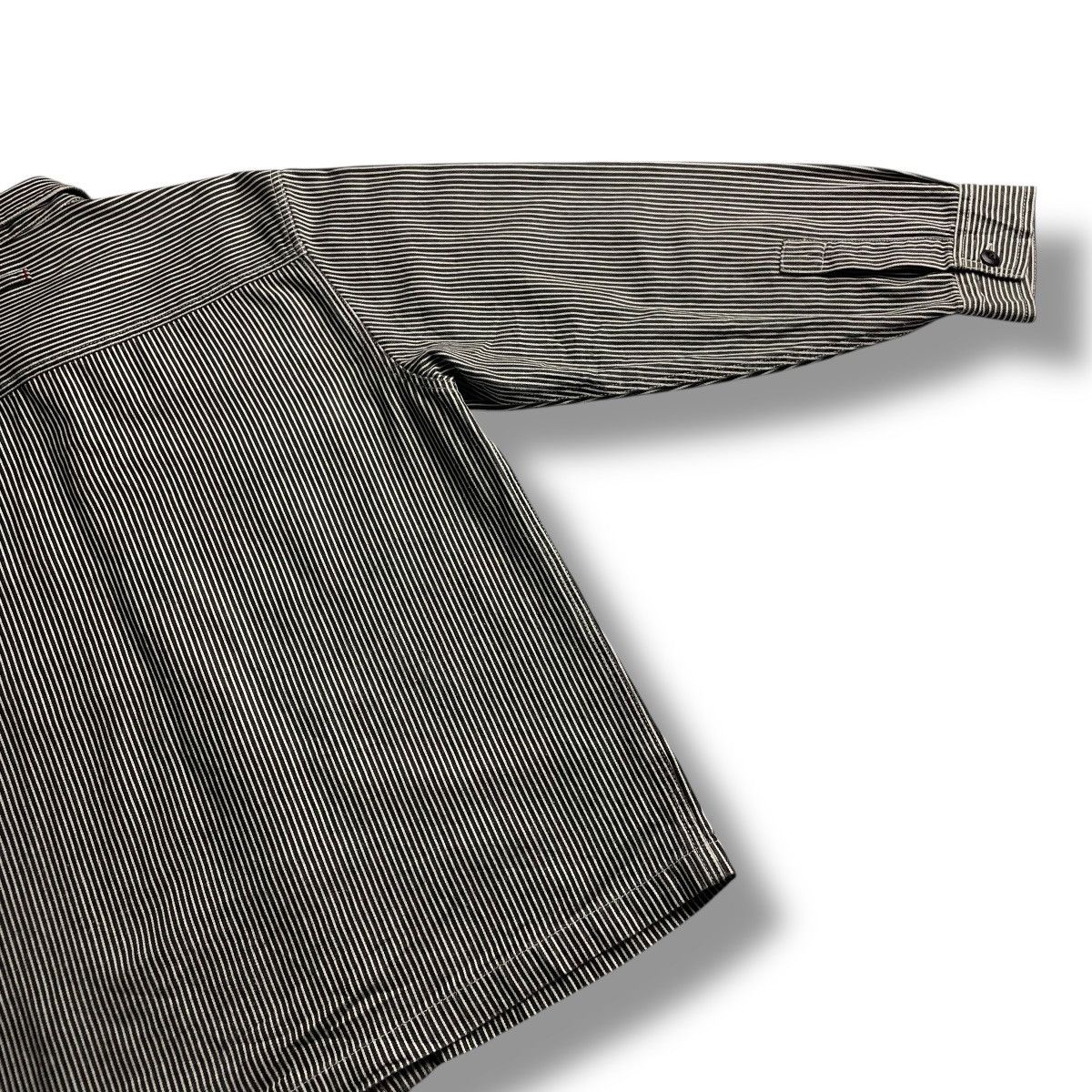 Kapital 🇯🇵 NEVER SEEN THING STRIPES HICKORY JACKET Size US M / EU 48-50 / 2 - 9 Thumbnail