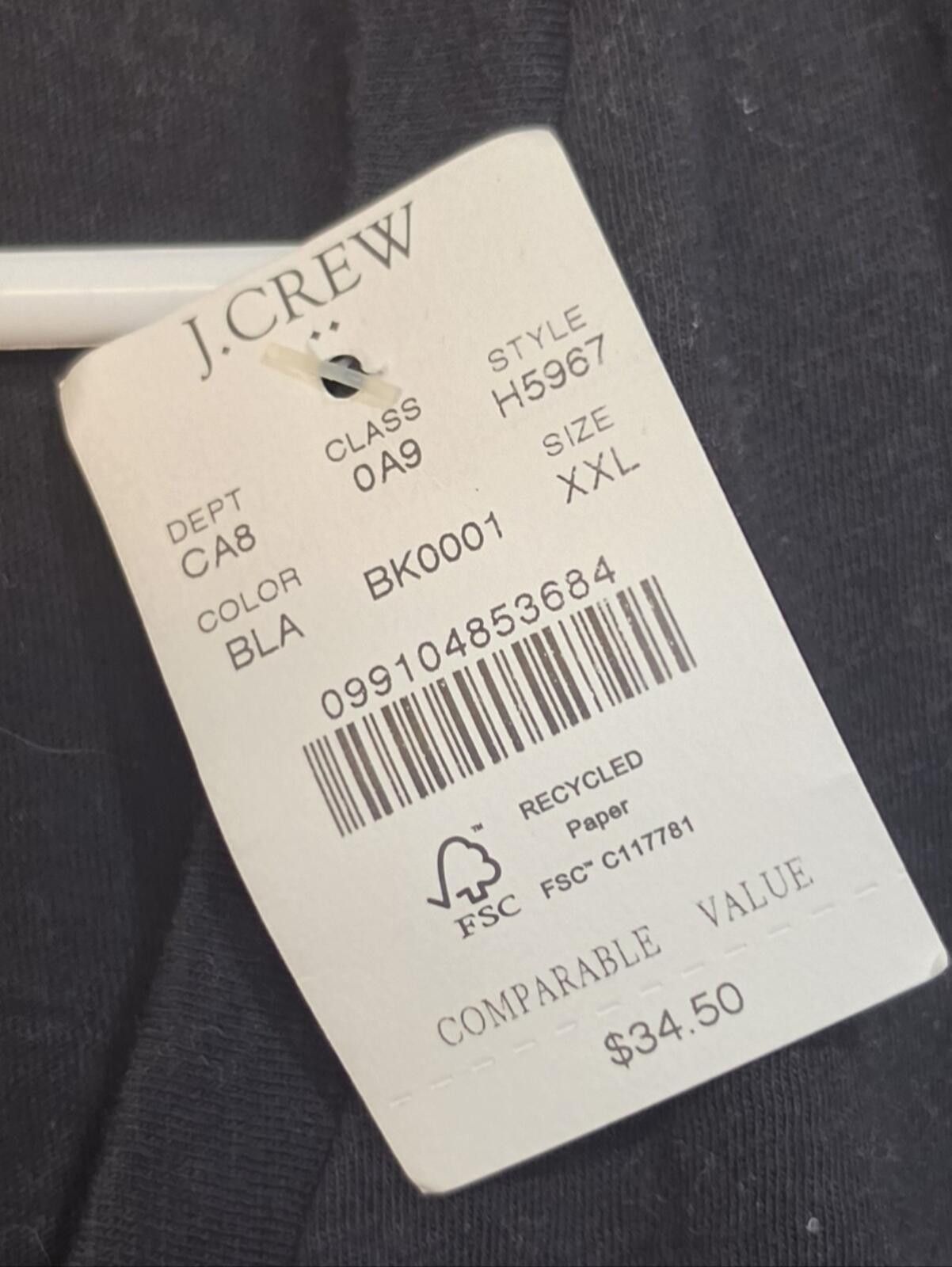 J.Crew J Crew Vintage slub cotton V-neck tee Size XXL / US 16-18 / IT 52-54 - 3 Thumbnail