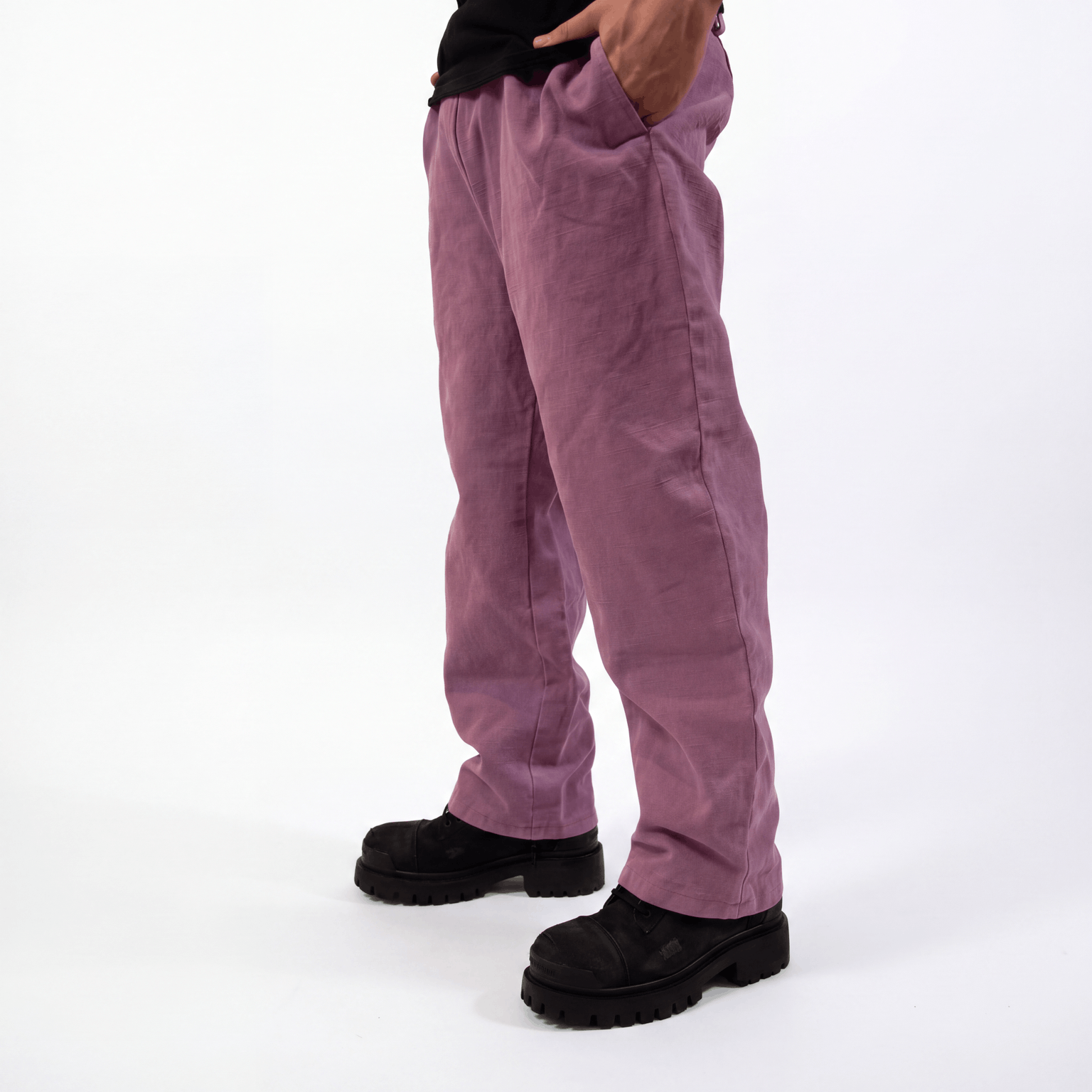 Vintage Vintage 60s Pink Work Pant Size US 34 / EU 50 - 2 Thumbnail
