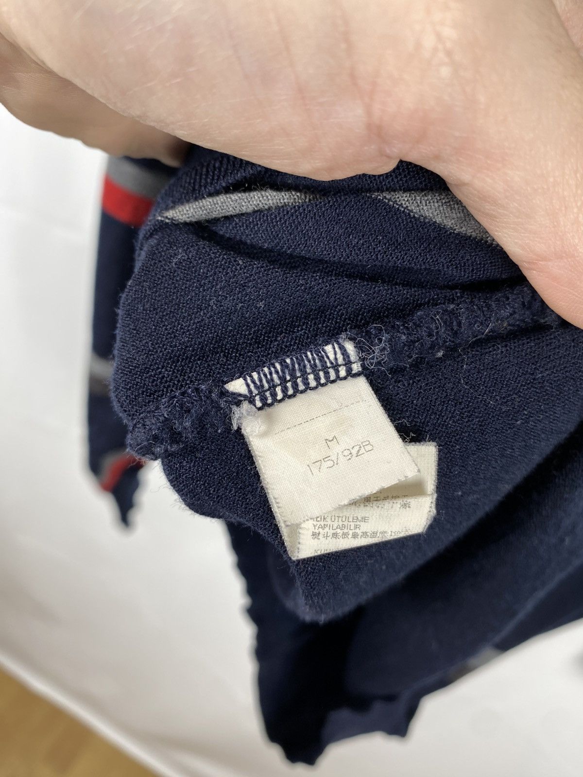 Paul & Shark Paul & Shark Striped Jumper 1/3 Zip Wool Mock Neck size M Size US M / EU 48-50 / 2 - 13 Thumbnail
