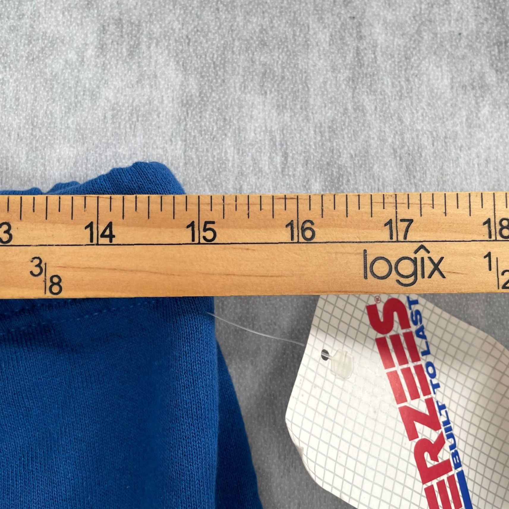 Jerzees VINTAGE Jerzees Soccer Pants Adult Large Blue Sweatpants Jogger Logo Mens L NEW Size US 33 - 7 Thumbnail
