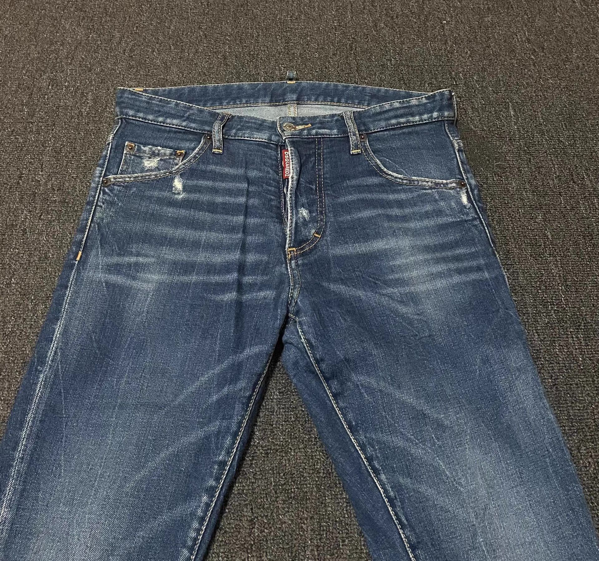 Dsquared2 Dsquared2 D2 stretch jeans. Size US 32 / EU 48 - 2 Thumbnail